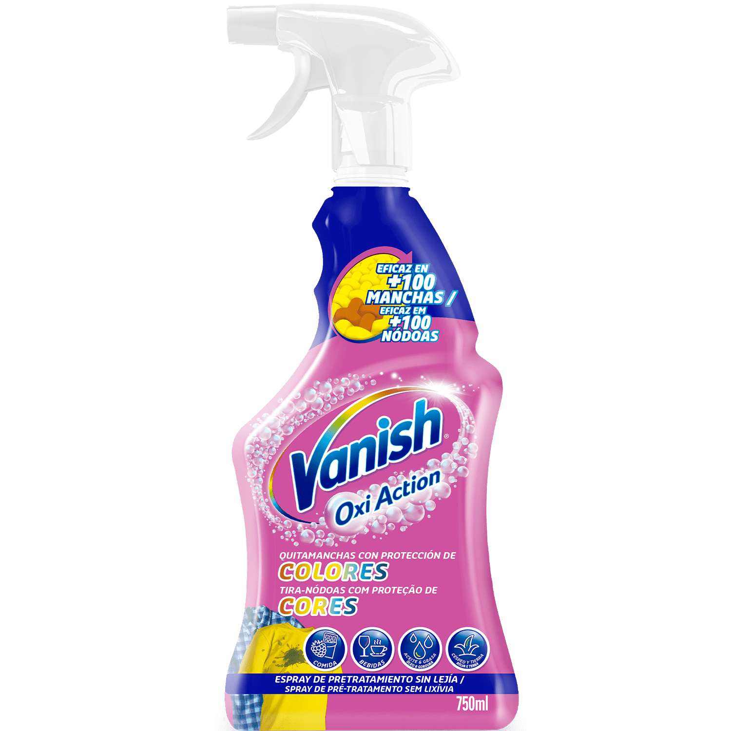 Vanish Oxi Action Spray Quitamanchas
