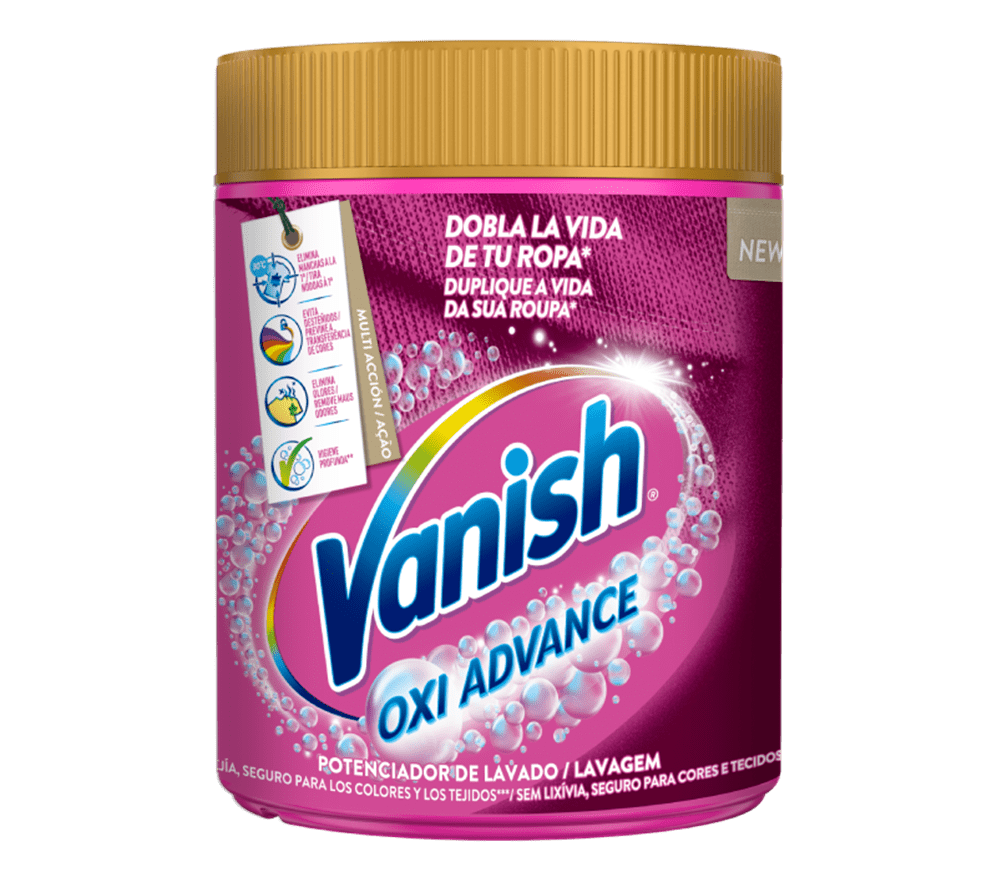 Vanish Oxi Advance Polvo para ropa de color