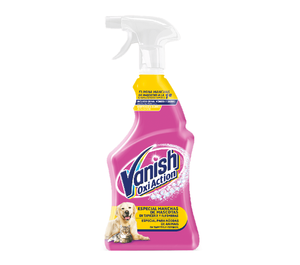 Vanish Spray Oxi Action especial mascotas