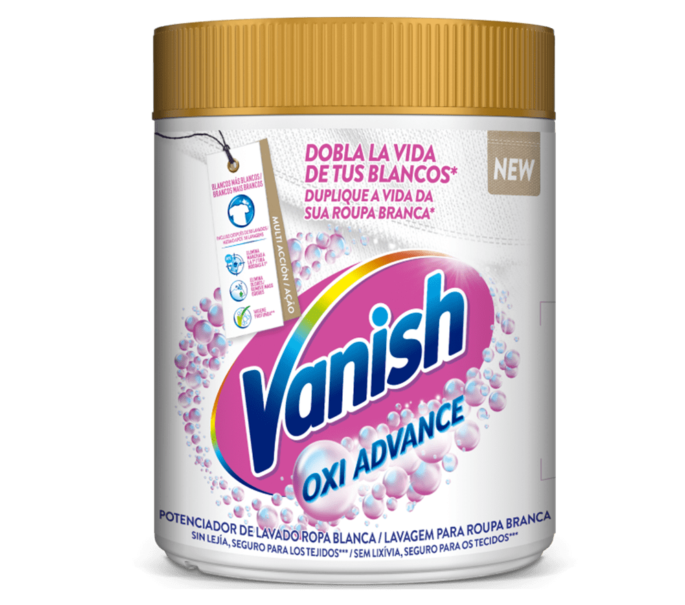 Vanish Oxi Advance para ropa blanca en polvo