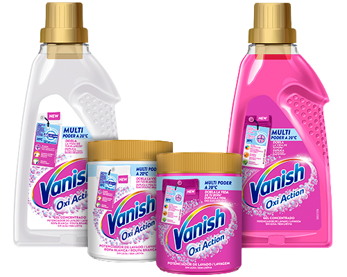 Potenciador de lavado de Vanish