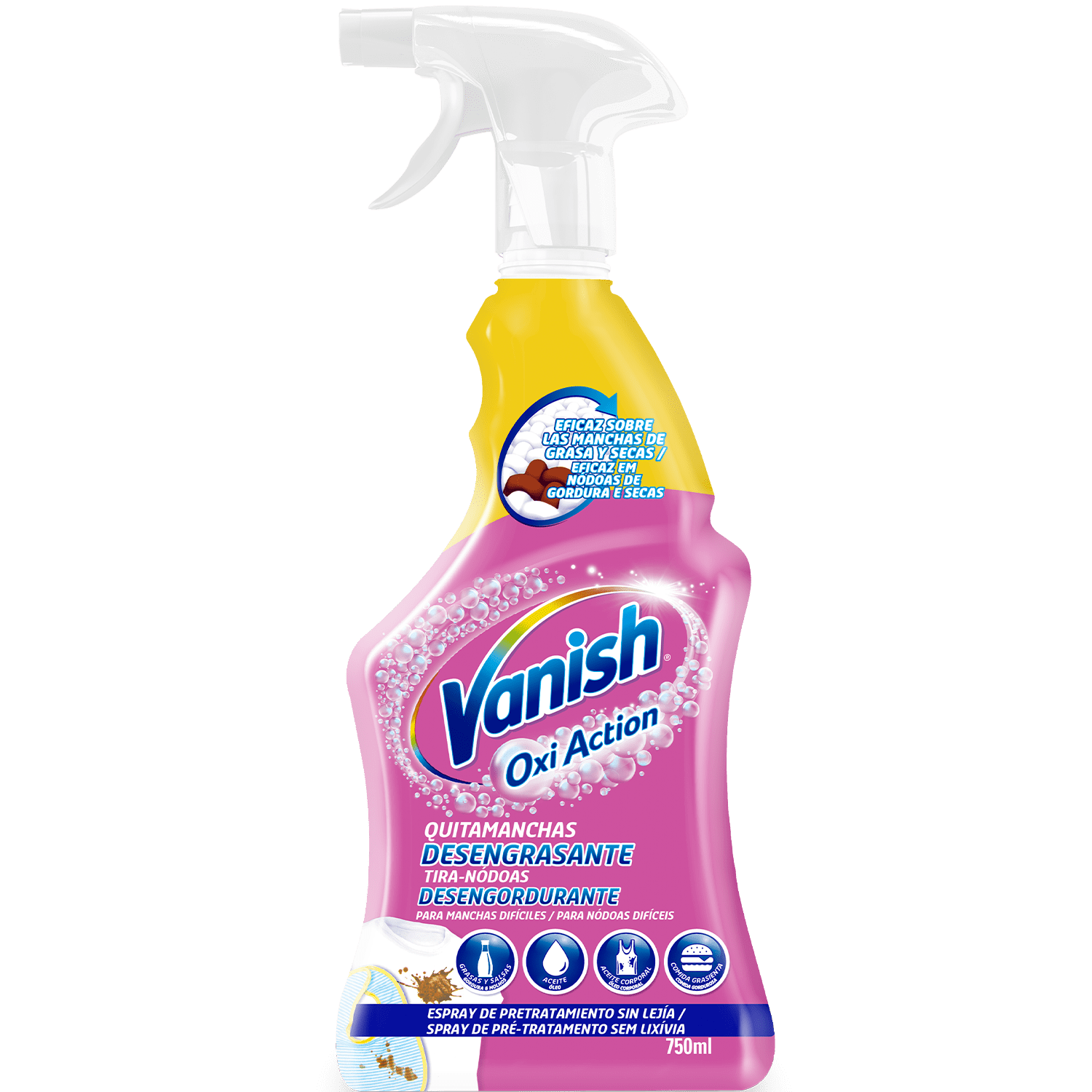 Vanish Oxi Action spray desengrasante